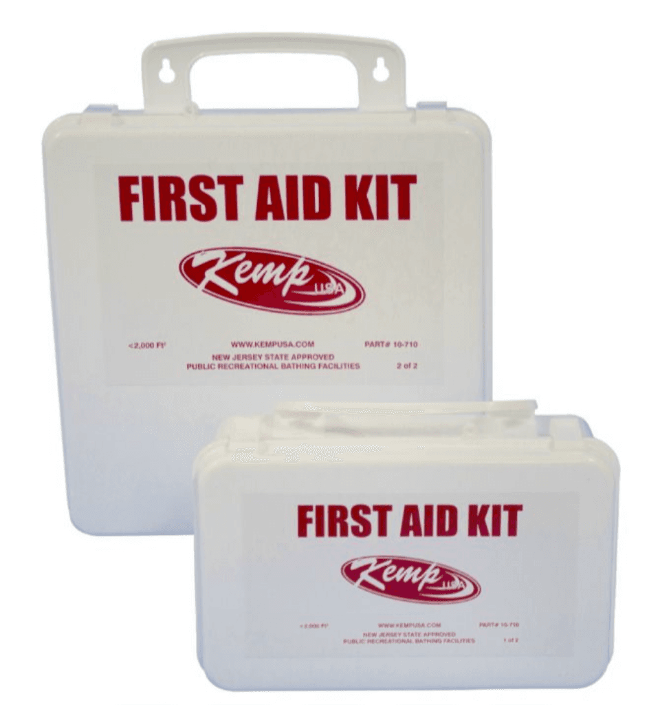 First Aid Kits (Incl. Mandated Items for NJ State Pools)(Select Size)