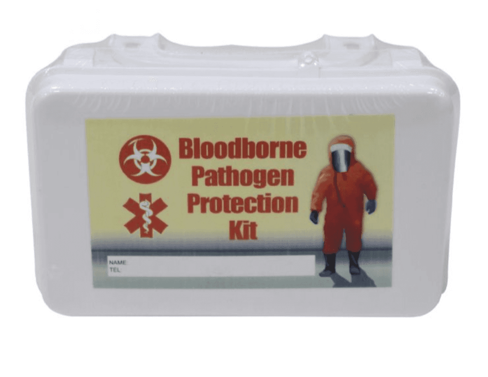 Bloodborne Pathogen Kit In Plastic Case