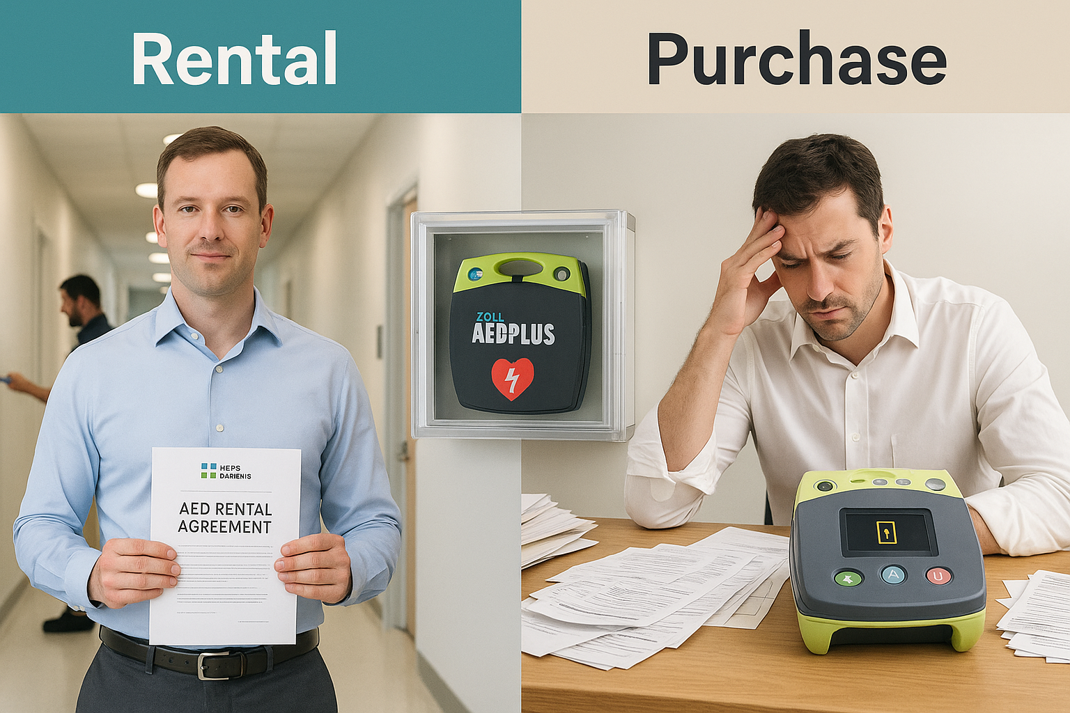 Zoll AED Rental vs Purchase: Why Renting Is the Smarter Move