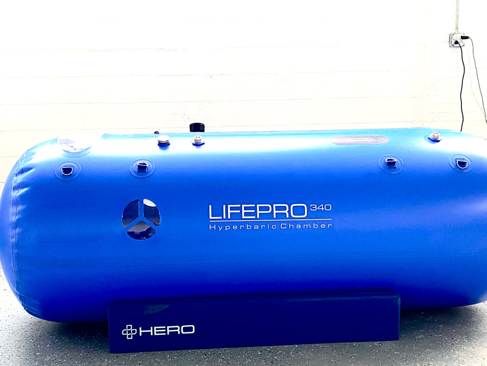 HERO Portable Hyperbaric Chamber: 36" 1.5ATA DEMO ONLY - BLUE