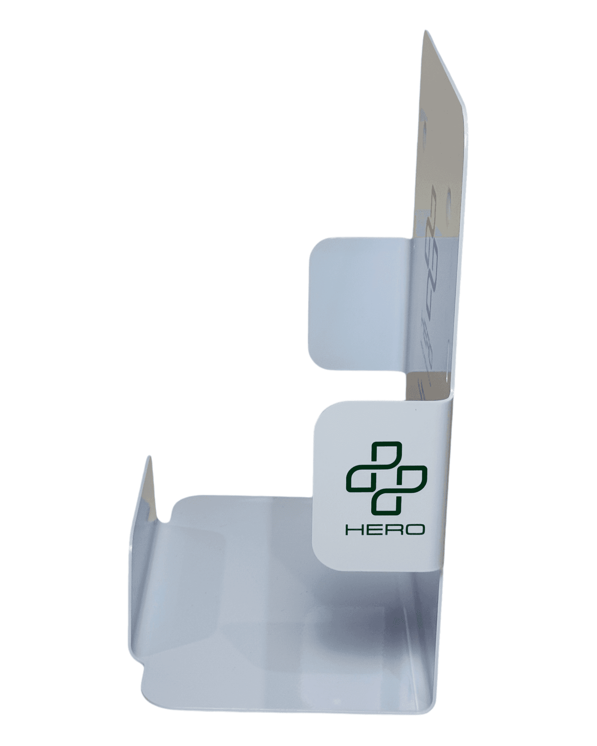 O2 Wall Storage Rack Oxygen Wall Shelf R15 - Emergency Oxygen Access | Aluminum, White – HERO