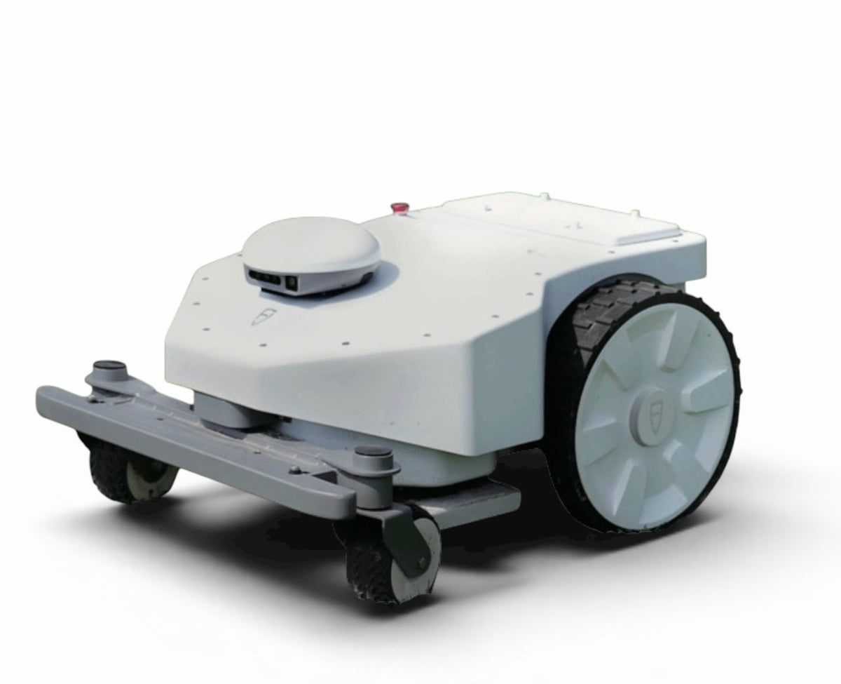 Autonomous robotic lawn mower for outdoor garden maintenance