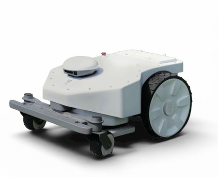 Autonomous robotic lawn mower for outdoor garden maintenance