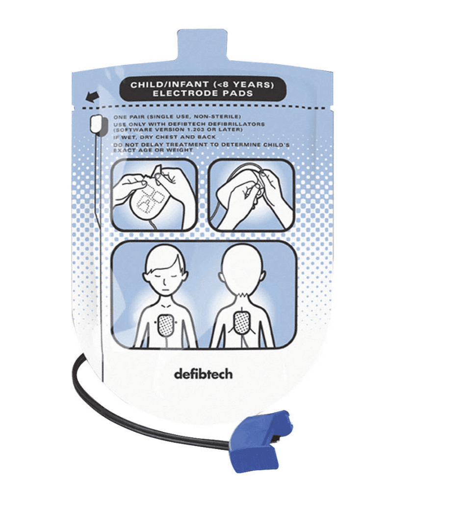 Defibtech Lifeline AED Pediatric Electrode Pads