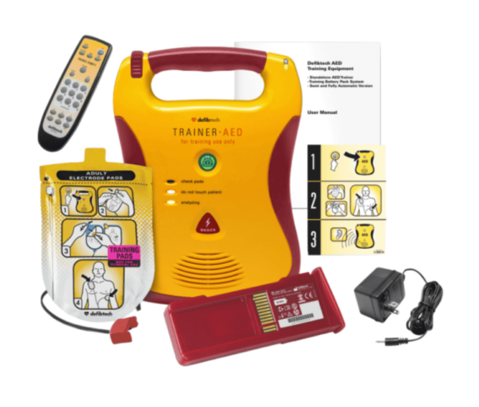Defibtech Lifeline AED Standalone Trainer Package