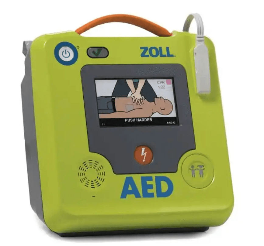 ZOLL Medical CPR Feedback Fully Automatic AED - Automatic - Lime Green