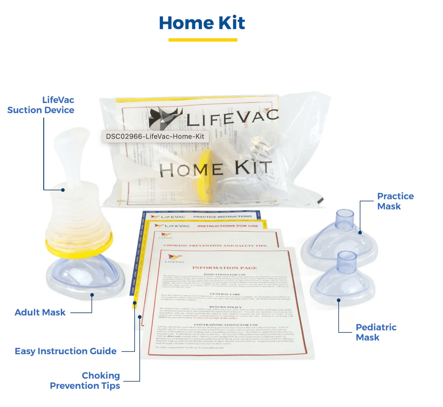 LifeVac Home Kit - Airway Clearance Device | Adults & Kids – HERO