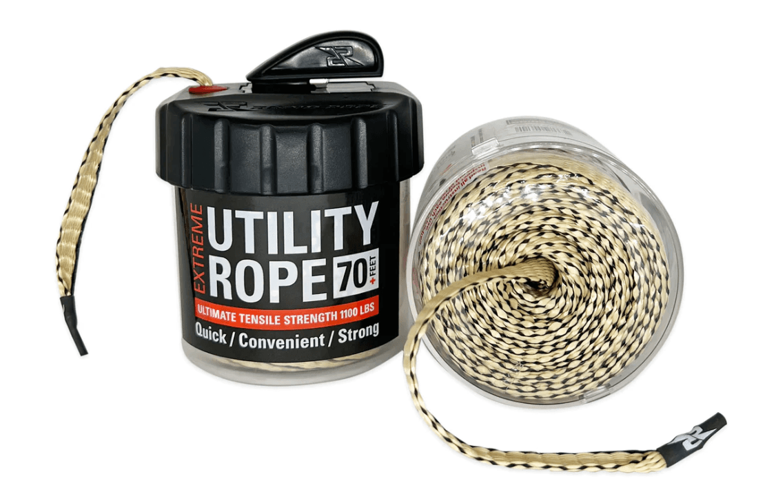 Canas Rope Rapid Rope Mini Canisters | Rope In a Can | 70 Feet | 1100 lb Test | U ...