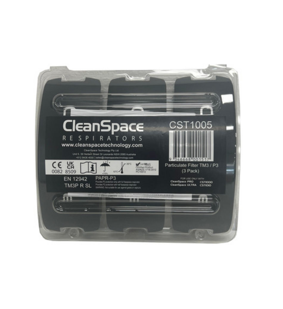 CleanSpace CST Particulate Standard Filter for ULTRA (New)/PRO (3/Pkg)