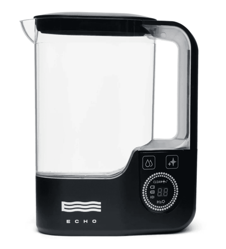Sleek and modern Hydrogen Water Pitcher with digital controls, BPA-free design, perfect for fitness and wellness-focused lifestyles.