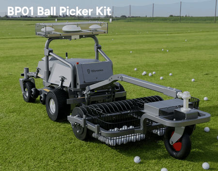 Golf course or sports field robotic grass cutter kit