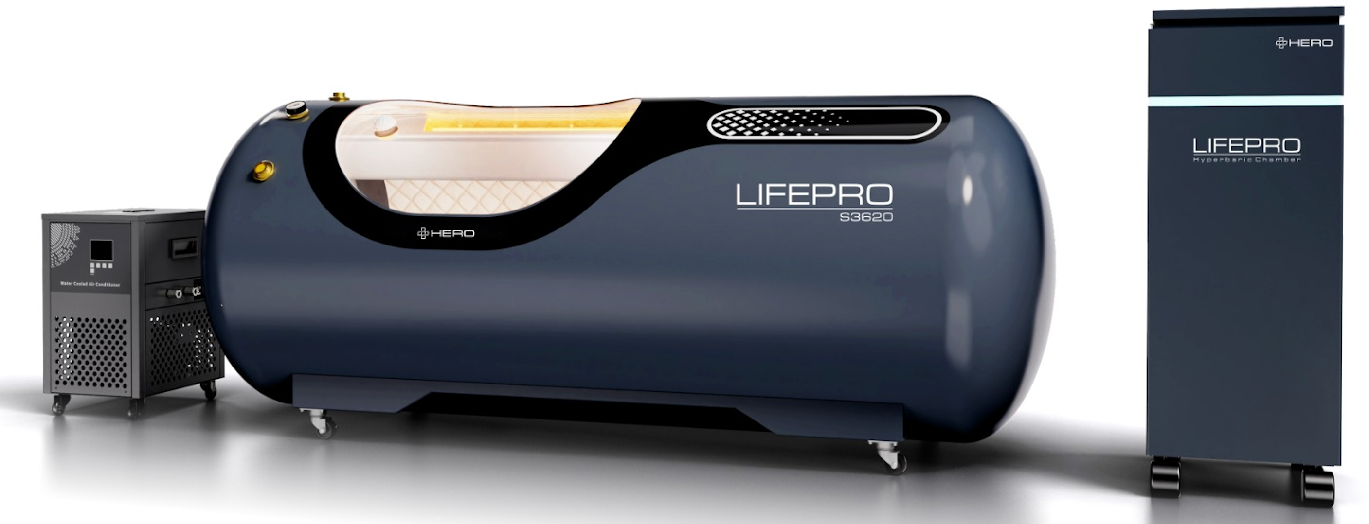 HAAB O2アイリフト Steel Hero Hyperbaric Chamber 2.0 ATA - 2.0 ATA Hyperbaric Chamber