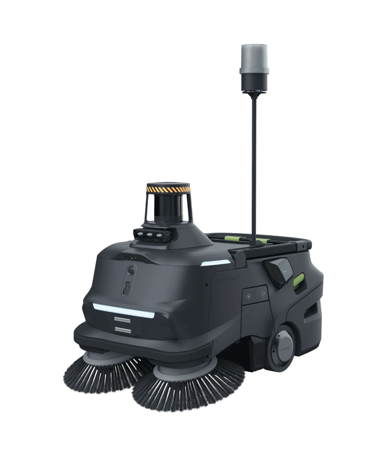 PUDU MT1 Max: Cutting-Edge AI Industrial Floor Sweeper Robot